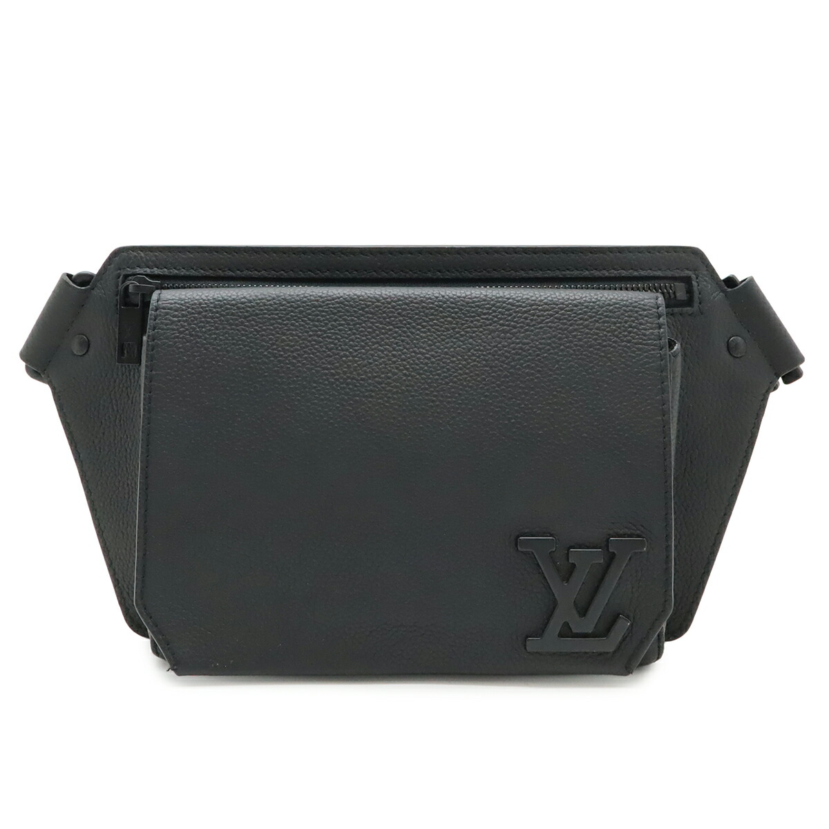 LOUIS VUITTON ルイ ヴィトン LVアエログラム 飛びたつ スリング バムバッグ 上半身御徒面子 酉の方角御徒面子 ノワール 黒 黒いこと M57081 【中古】