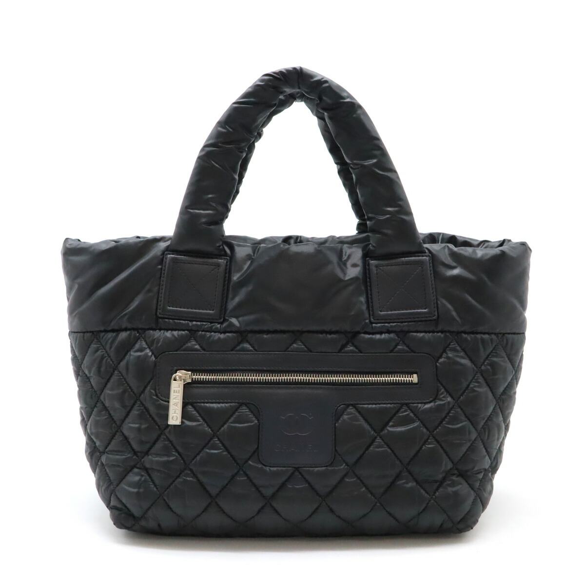 Chanel キルティングハンドバッグ 黒　レア 楽天市場】【バッグ】CHANEL シャネル コココクーン ナイロン