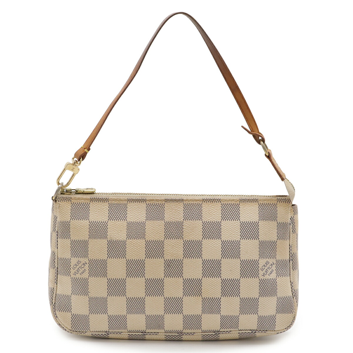 LOUIS VUITTON ルイ ヴィトン ダミエアズール ポシェット アクセソワール 付属品合切袋 ハンドバック 2WAY ショルダーバッグ N51986 【中古】