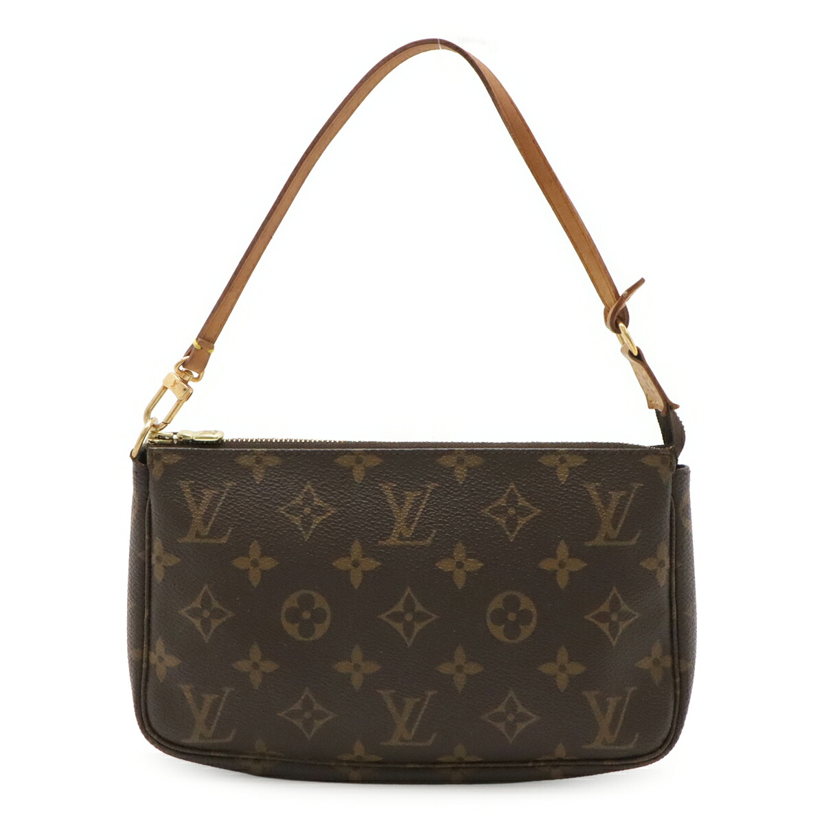 LOUIS VUITTON ルイ ヴィトン モノグラム ポシェット アクセソワール 付属物合切袋 ハンドバック 寄り合い御徒面子 M51980 【中古】