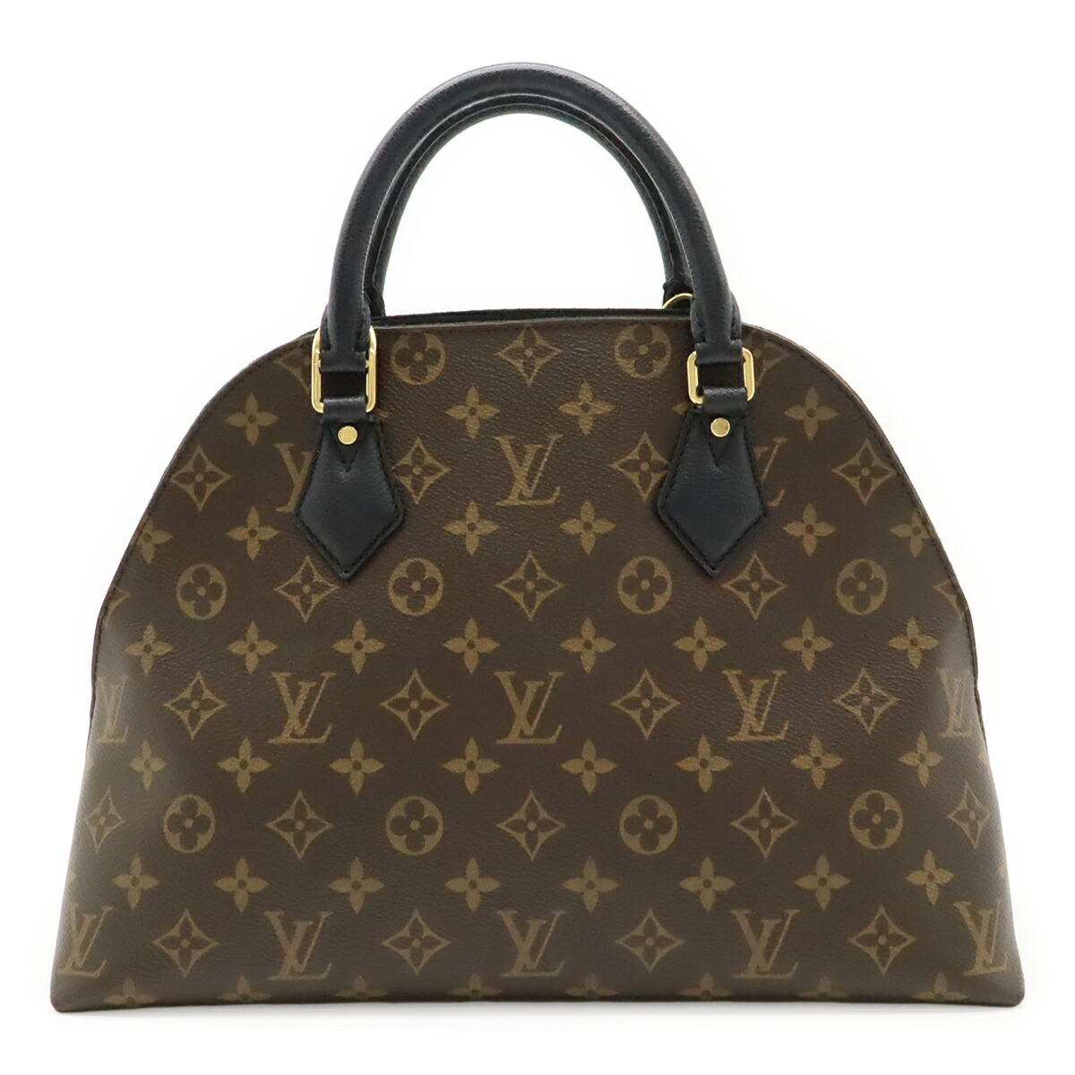 LOUIS VUITTON ルイ ヴィトン モノグラム アルマ 御徒面子 イントゥー 御徒面子 ハンドバック ノワール 黒いこと 黒 M41780 同盟罷工一回り欠品 【中古】