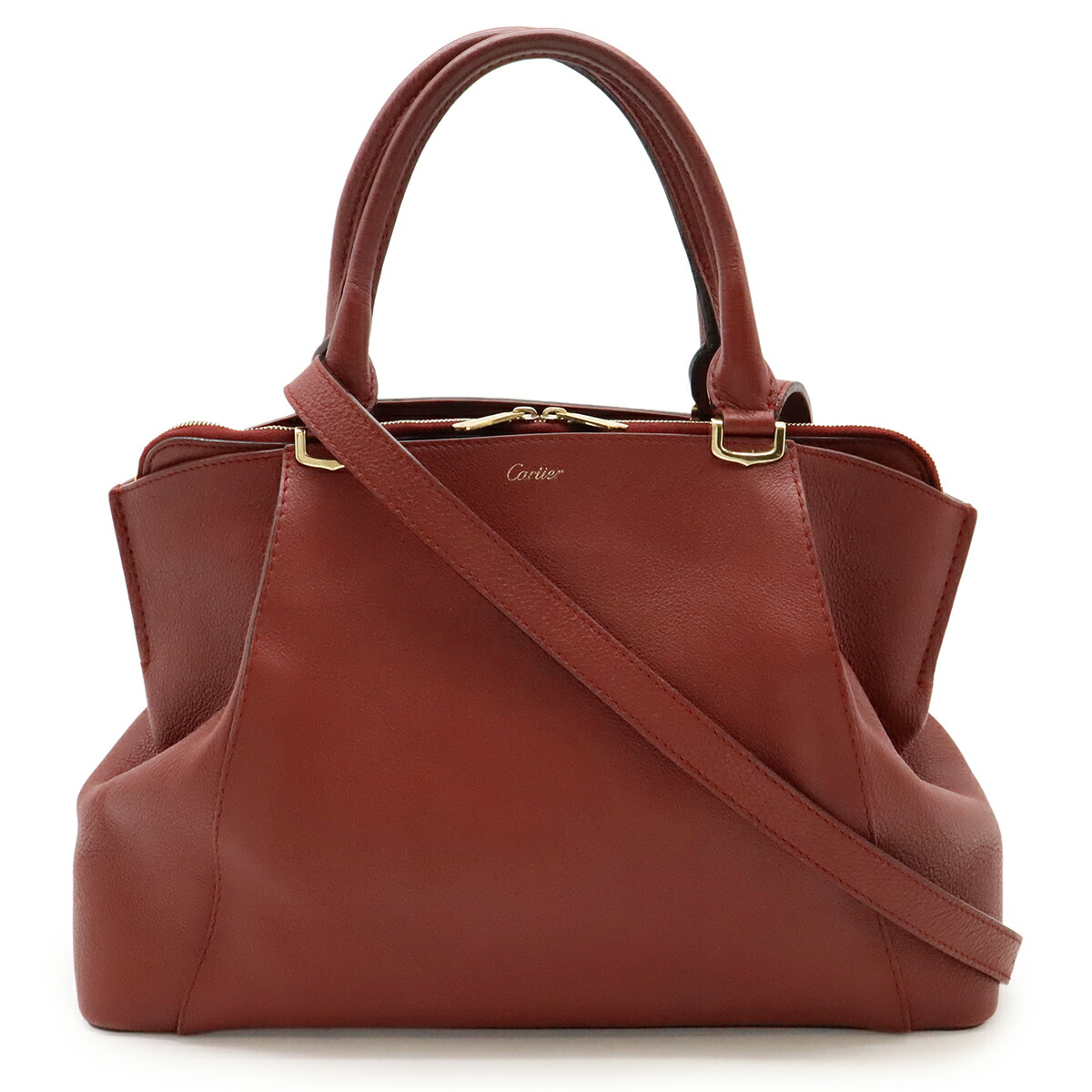 楽天市場】カルティエ バッグ レディース Cドゥ カルティエ SM 2WAY