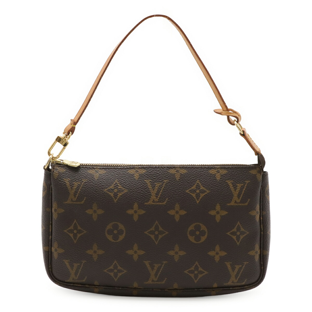 LOUIS VUITTON ルイ ヴィトン モノグラム ポシェット アクセソワール 付属品合切袋 ハンドバック 寄りあい御徒面子 M51980 【中古】
