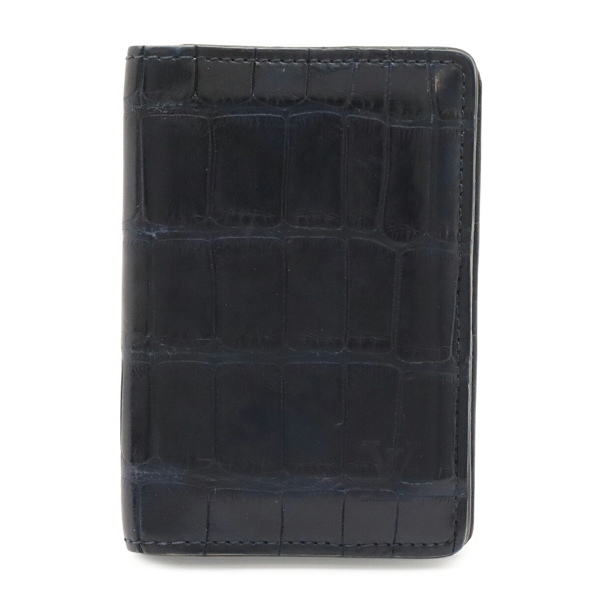 LOUIS VUITTON ルイ ヴィトン オーガナイザー ドゥ ポッシュ カードケース 名刺入れ クロコダイル エキゾチックレザー ダークネイビー 濃紺 N96392 【中古】|Blumin 店
