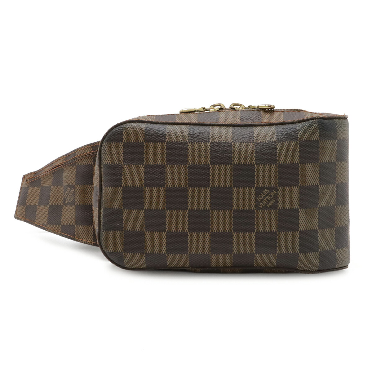 LOUIS VUITTON ルイ ヴィトン ダミエ ジェロニモス 上半身御徒面子 ショルダーバッグ 酉の方角御徒面子 酉の方角合切袋 N51994 【中古】