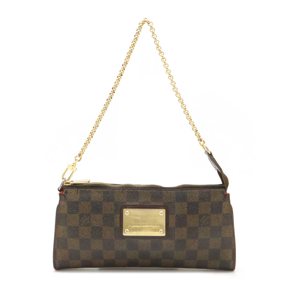 LOUIS VUITTON ルイ ヴィトン ダミエ ソフィ アクセサリーポーチ ハンドバッグ チェーンストラップ N51135 【中古】