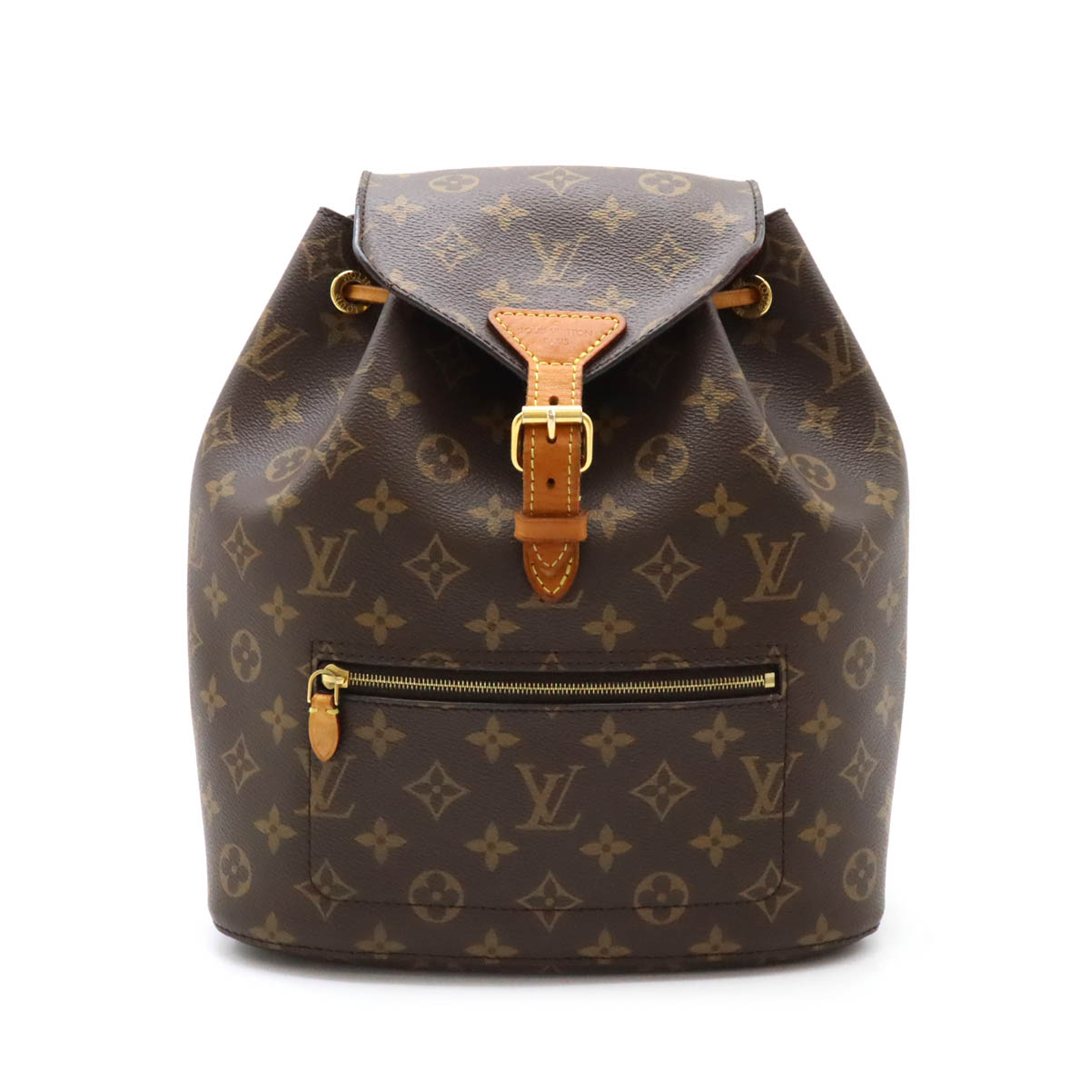 LOUIS VUITTON ルイ ヴィトン モノグラム モンスリー うしろ側風呂敷き包み 背嚢 ショルダーバッグ M43431 【中古】