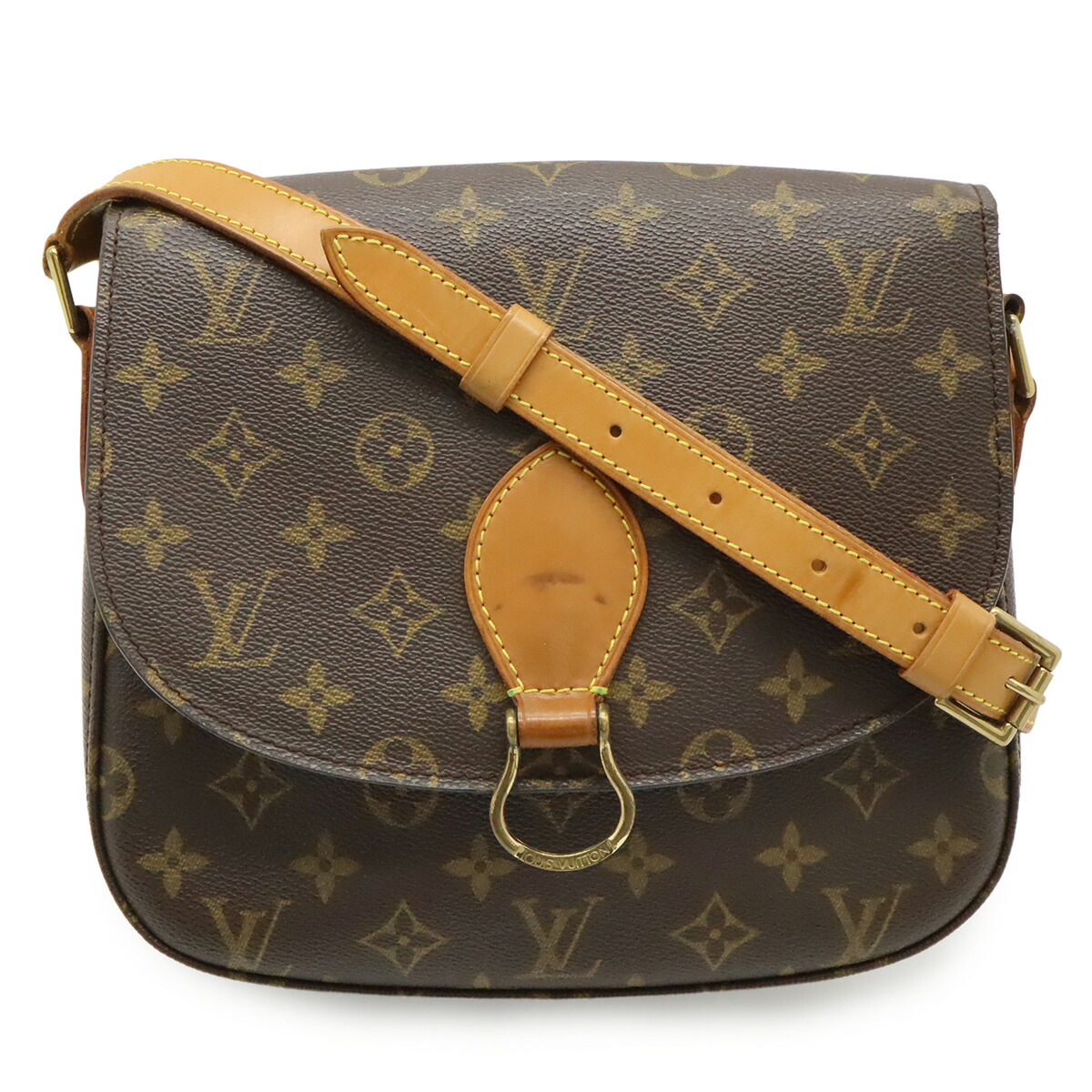 LOUIS VUITTON ルイ ヴィトン モノグラム サンクルーGM サンクルー24 ショルダーバッグ 斜め掛け M51242 【中古】