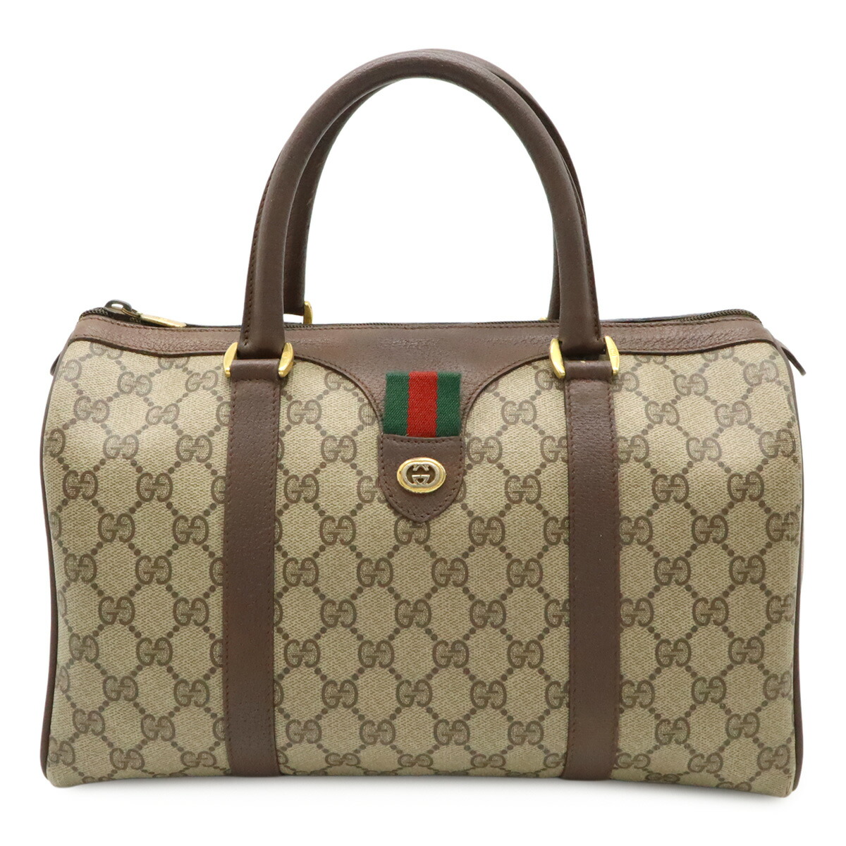 GUCCI グッチ ハンドバッグ GGキャンバス / レザー 楽天市場】GUCCI グッチ オールドグッチ GGプラス シェリー