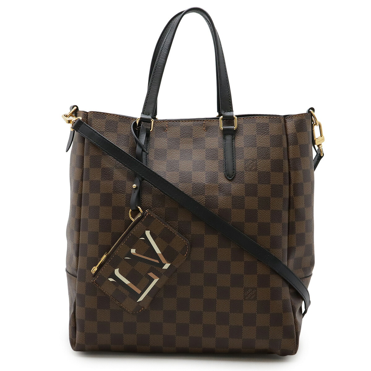 LOUIS VUITTON ルイ ヴィトン ダミエ ベルモントNV MM トートバッグ 2WAY ショルダーバッグ ショルダートート 斜め掛け ポーチ付 N60294 楽天市場】LOUIS VUITTON ルイ ヴィトン ダミエ ベルモントNV MM