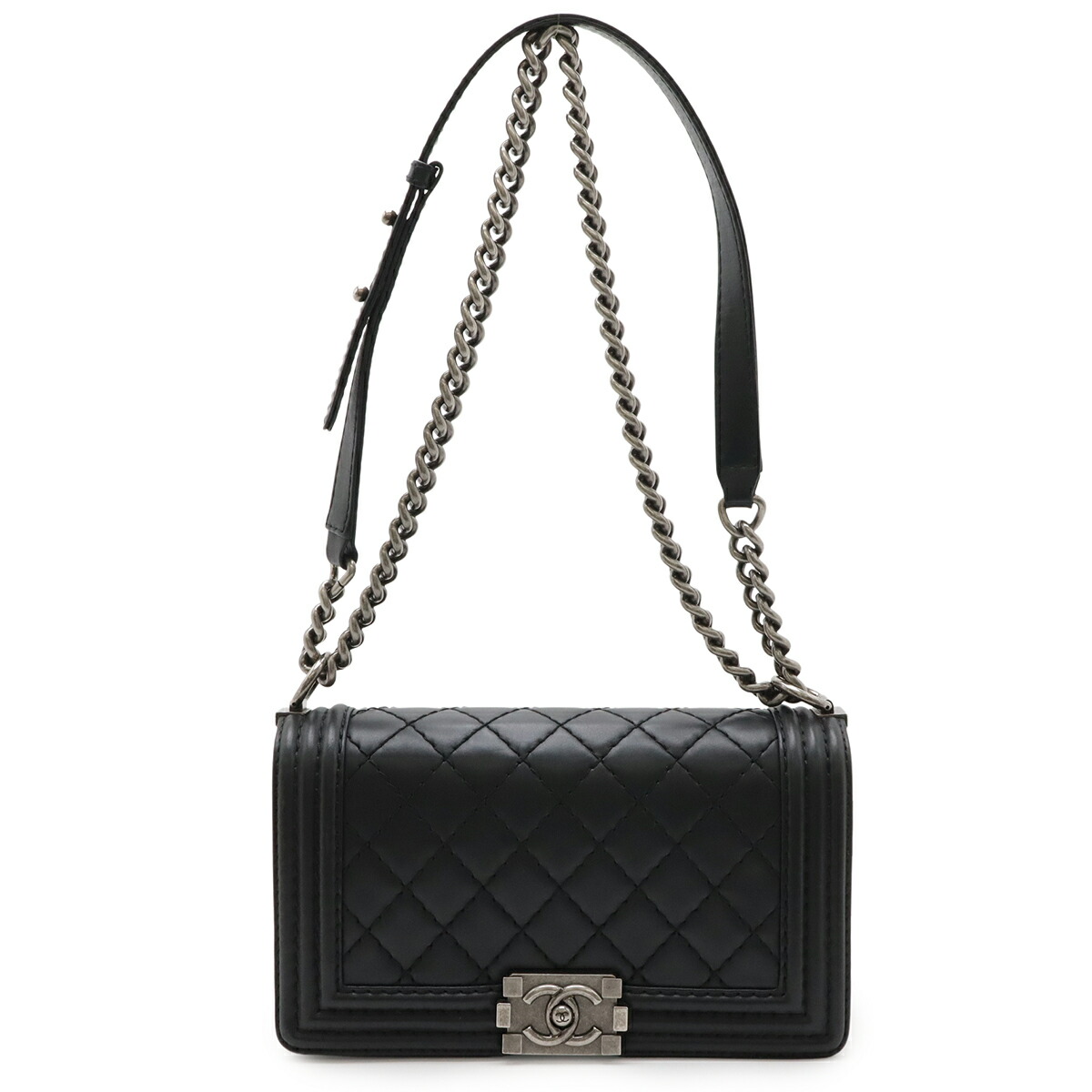 CHANEL シャネル ボーイシャネル25 ココマーク チェーンショルダー ショルダーバッグ 斜め掛け レザー エナメル ブラック 黒 シルバー金具 A67086 楽天市場】CHANEL シャネル ボーイシャネル25 ココマーク チェーン