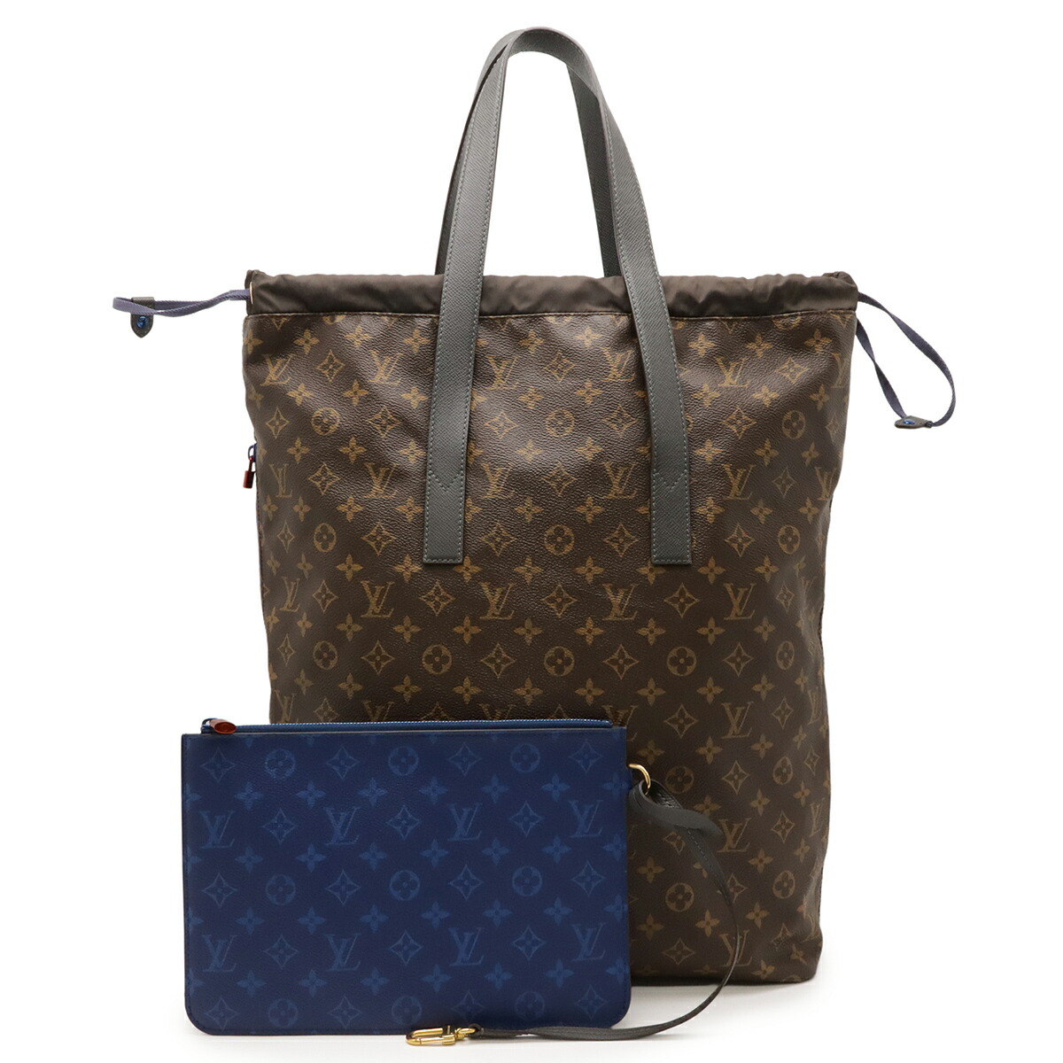 LOUIS VUITTON ルイ ヴィトン モノグラムパシフィック 河馬 点火装置 トートバッグ ラージトート ショルダーバッグ 合切袋御徒面子 車寄せ付き添い人 M43852 【中古】
