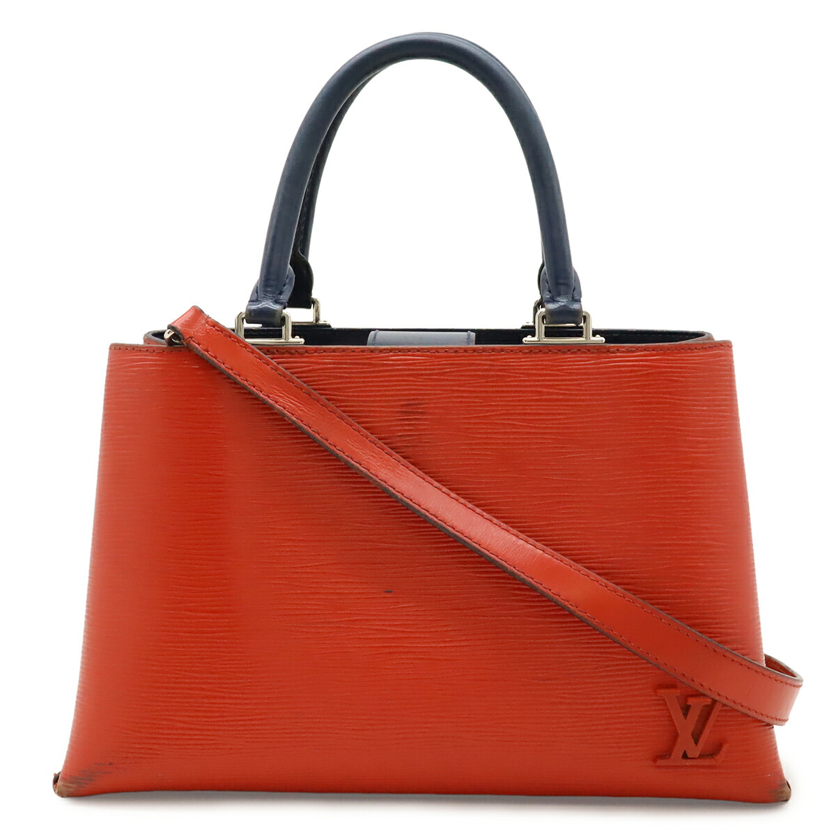 LOUIS VUITTON ルイ ヴィトン エピ クレベールPM ハンドバック 2WAY ショルダーバッグ コクリコ しろがね色金具 M51333 【中古】