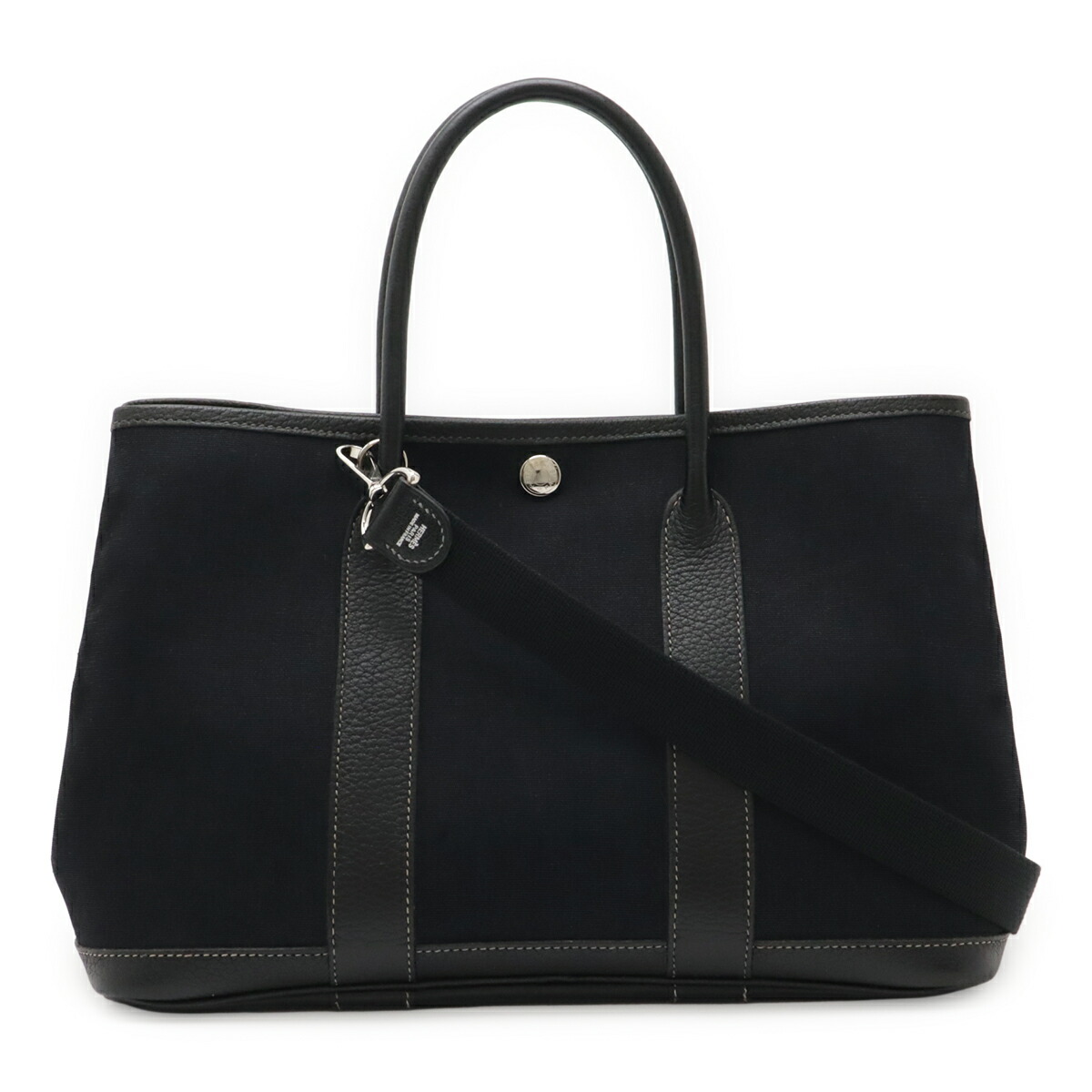 エルメス ガーデンパーティー トワルオフィシエ ボルドー □K 美品 正規品 12580630_1.jpg