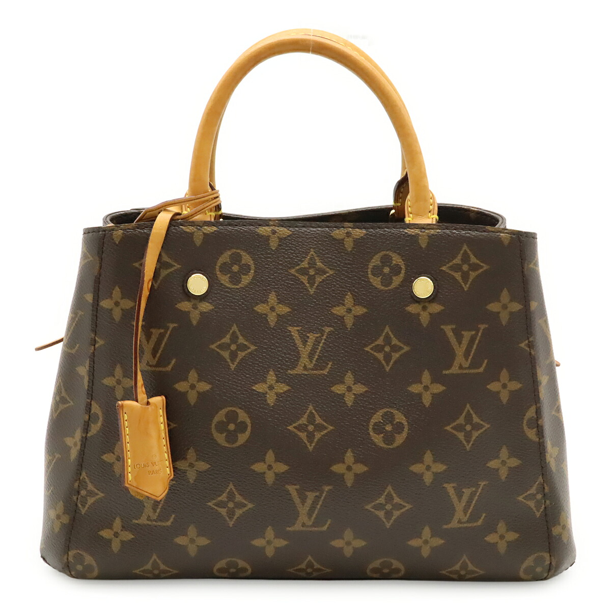 LOUIS VUITTON ルイ ヴィトン モノグラム モンテーニュBB ハンドバック 2WAY ショルダーバッグ 曲がった掛け M41055 【中古】