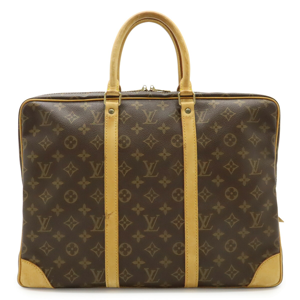 ルイヴィトン ビジネスバッグ 鞄 M53361 ポルトドキュマンヴォワヤージュ 楽天市場】LOUIS VUITTON ルイ ヴィトン モノグラム PDV ポルトドキュ