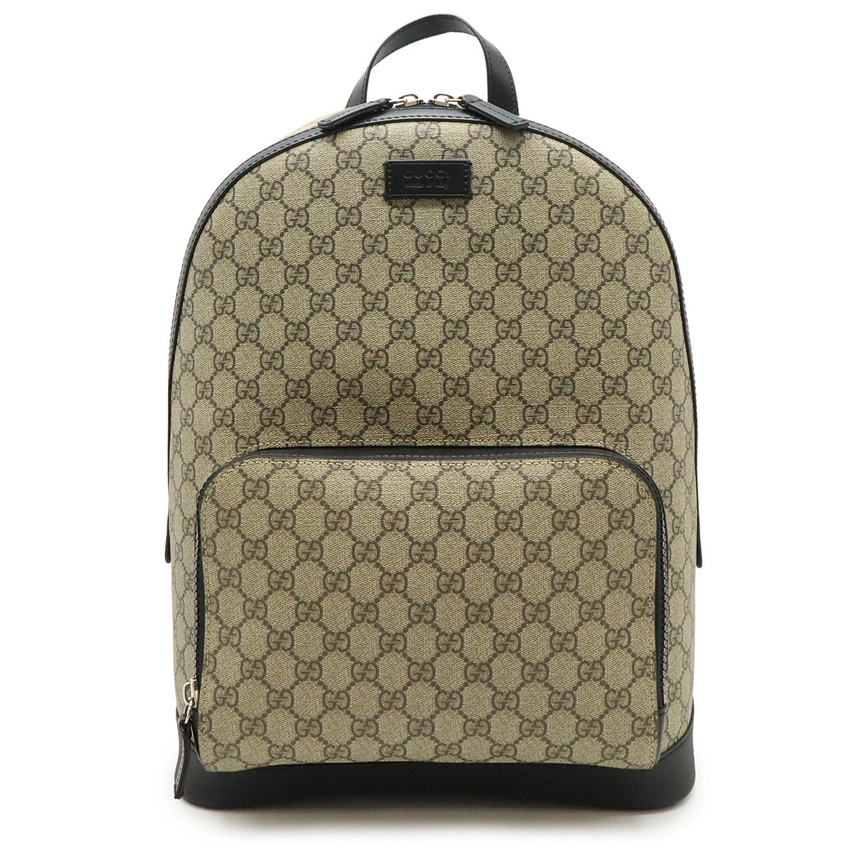 【良品✨】GUCCI グッチ　ggスプリーム　キャンバス　スモール　リュック オフィディア〕スモール バックパックベージュ＆エボニー GG
