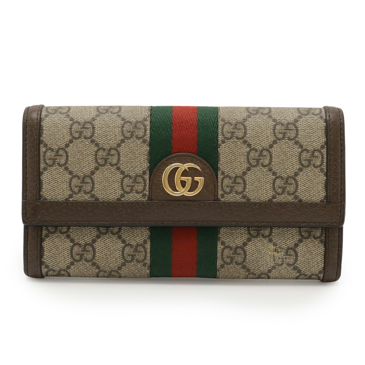 楽天市場】グッチ GUCCI 財布 二つ折り 長財布 GGスプリーム オフィ