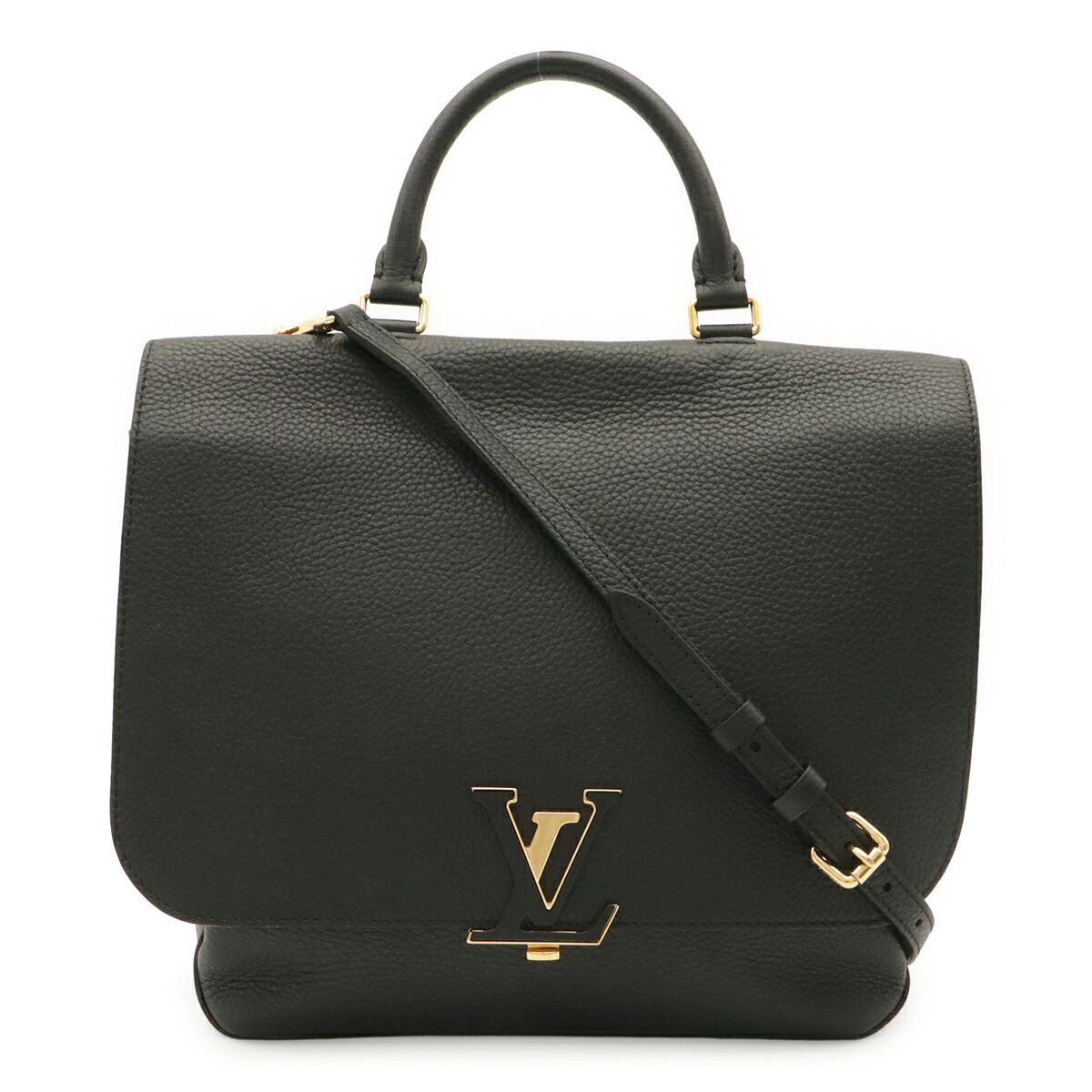 LOUIS VUITTON ルイ ヴィトン パルナセア ヴォルタ ワンハンドル ハンドバッグ 2WAYショルダー レザー ノワール 黒 ブラック ゴールド金具 M50255 【中古】|Blumin 店