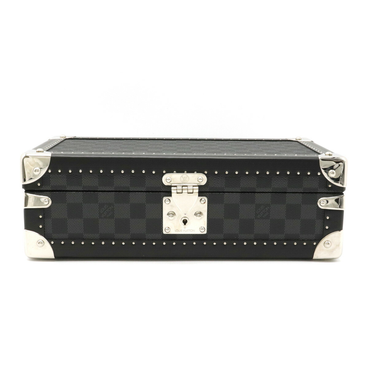 ルイヴィトン　ケース　ダミエ　ボワット　グラフィット ダミエ・グラフィット キーケース ポルト クレ・ヴォワテュール