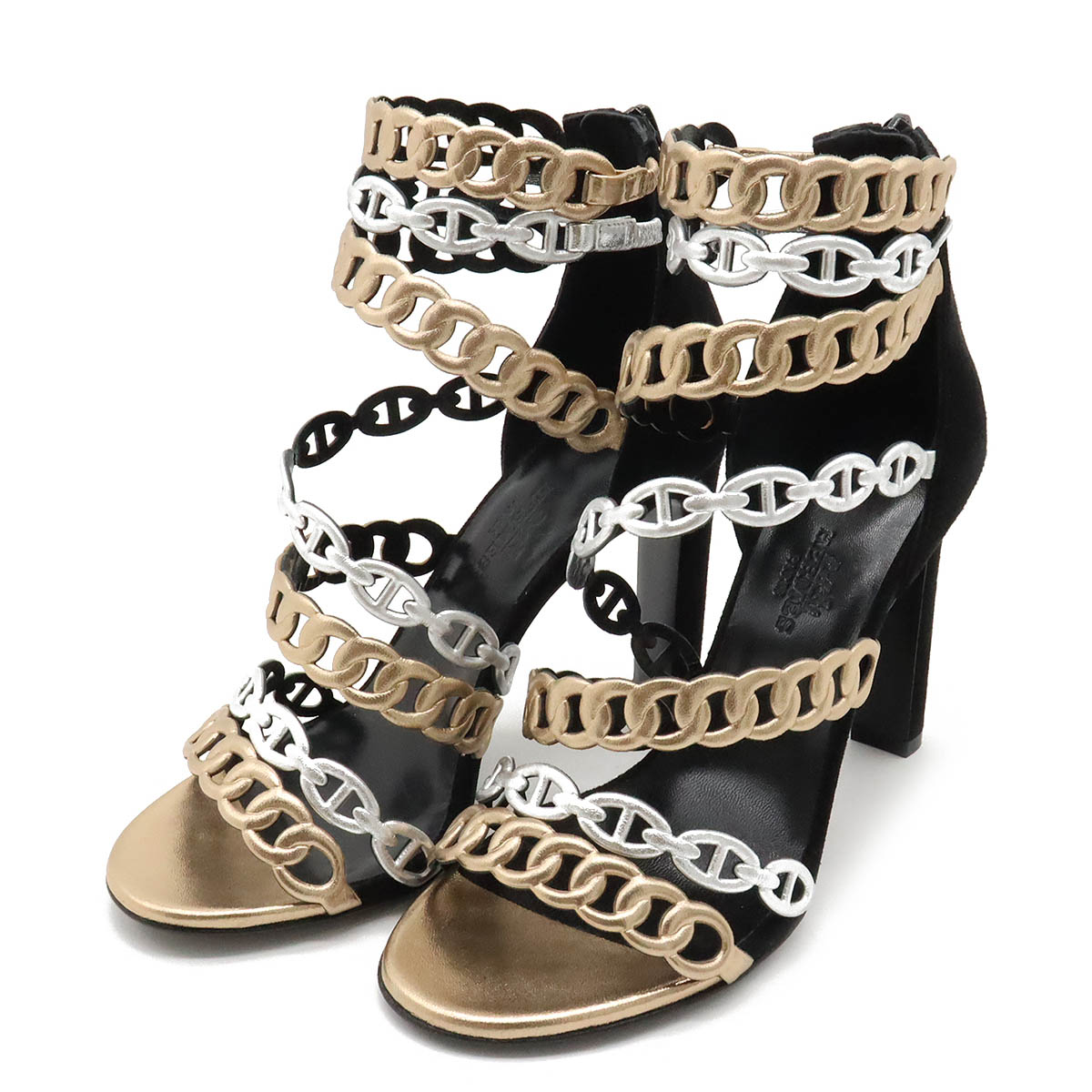 楽天市場】エルメス サンダル シェーヌダンクル 36.5サイズ 約23.5cm