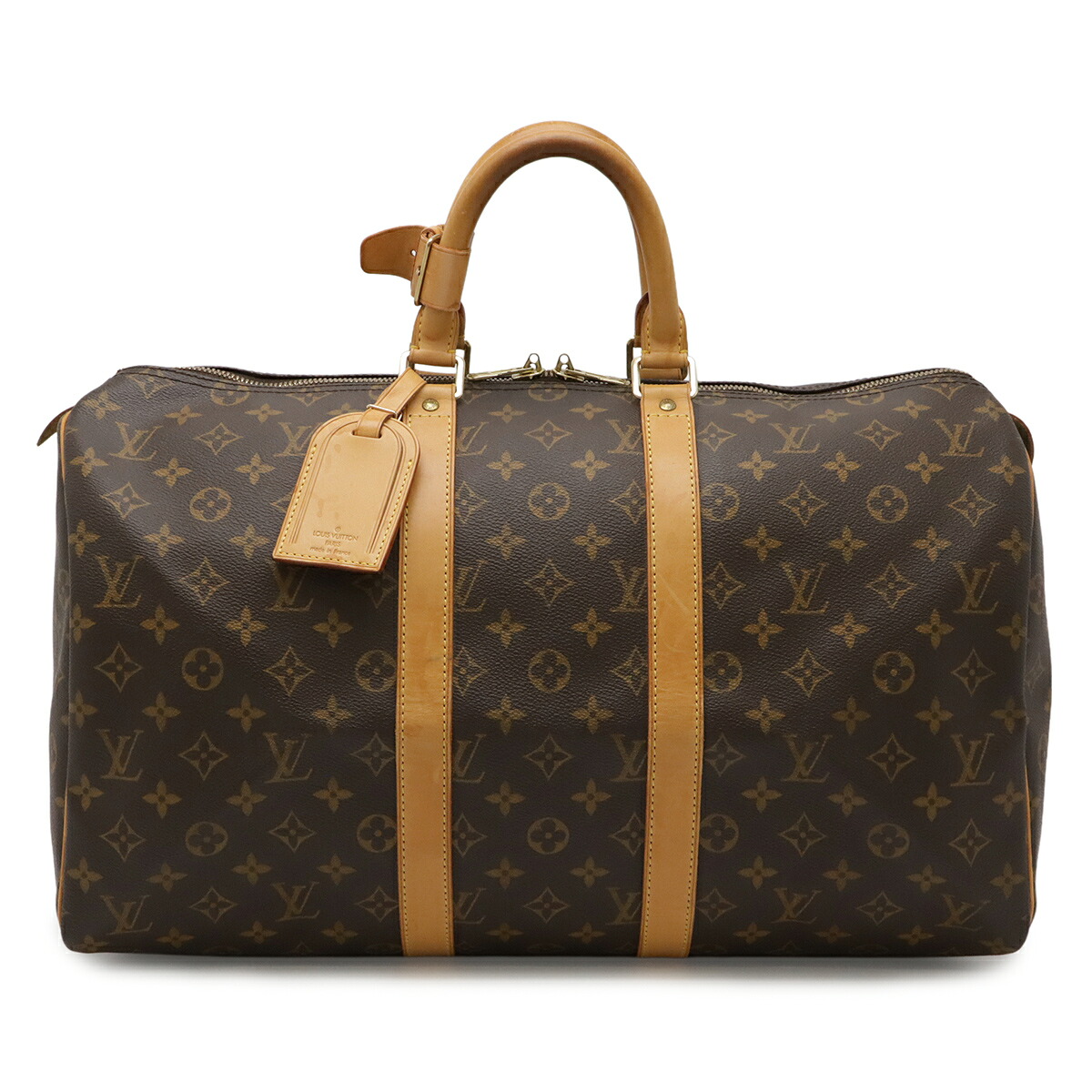 LOUIS VUITTON ルイ ヴィトン モノグラム キーポル45 ボストンバッグ ハンドバッグ 旅行カバン トラベルバッグ M41428 【中古】