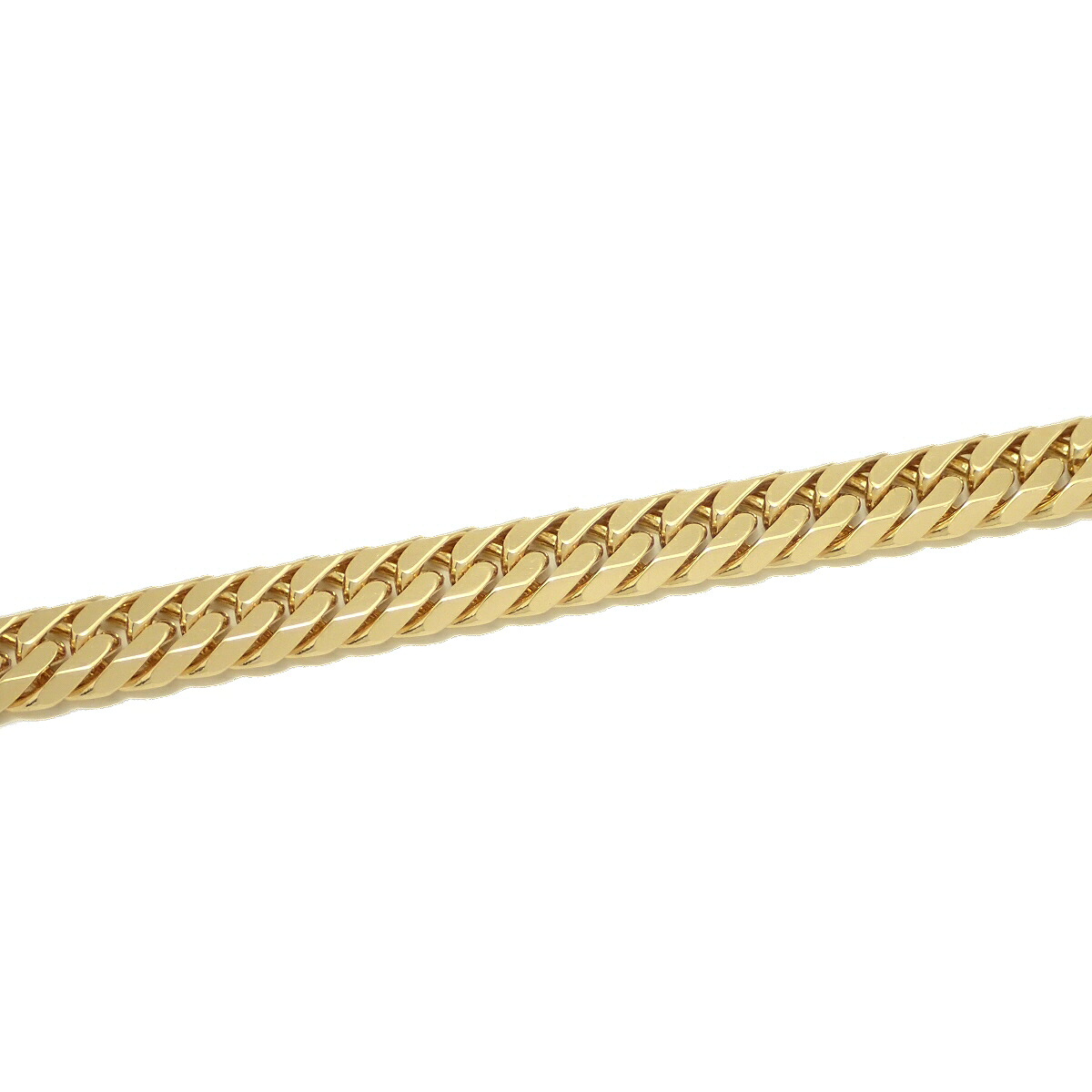 KIHEI 喜平 キヘイ ネックレス K18 18金 ゴールド 102.5g 50.5cm YG 6面W ダブル 日本造幣局検定マーク入り 100g 前後 【中古】｜Blumin 店