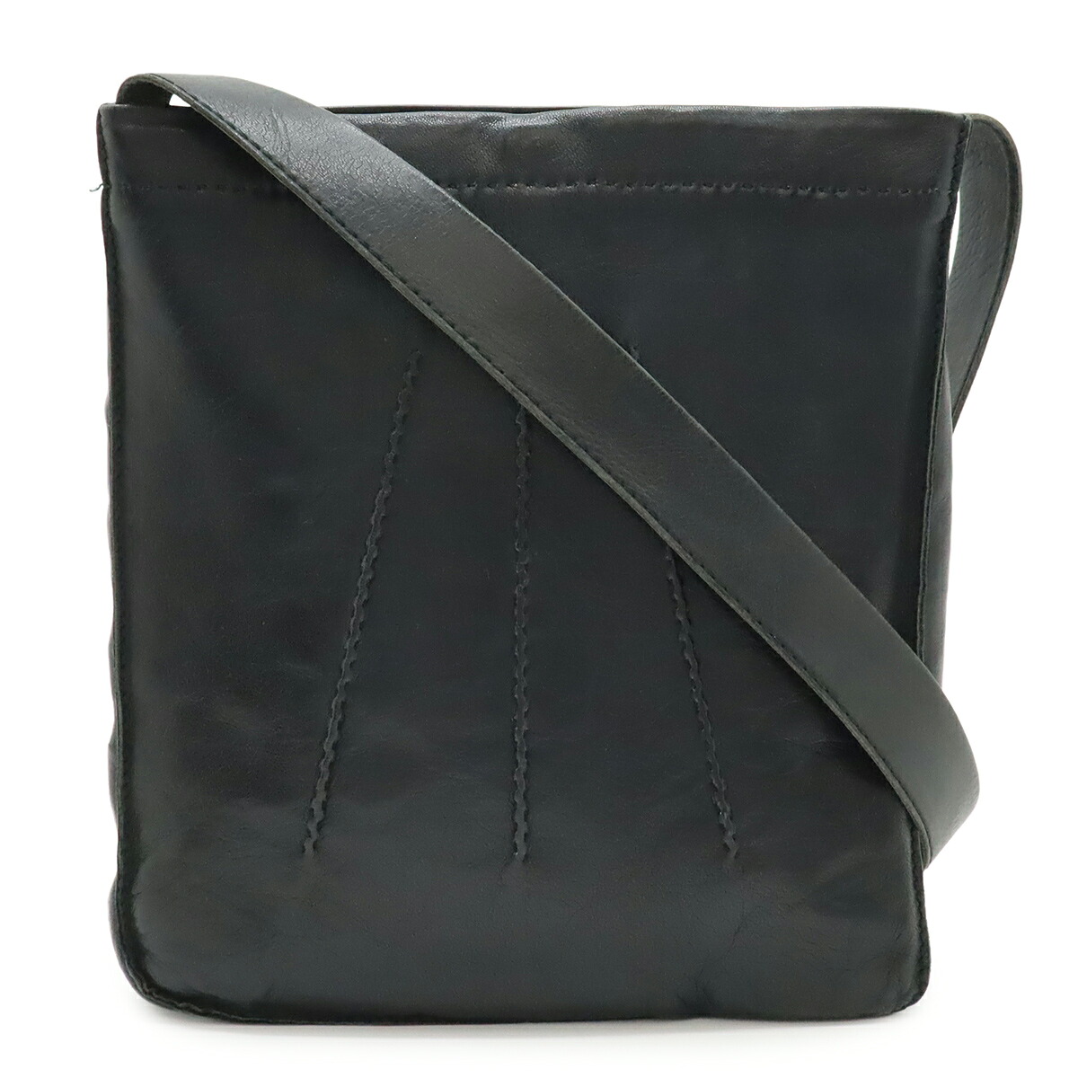 HERMES エルメス トゥドゥ ショルダーバッグ ポシェット 斜め掛け レザー ブラック 黒 【中古】 38,870円