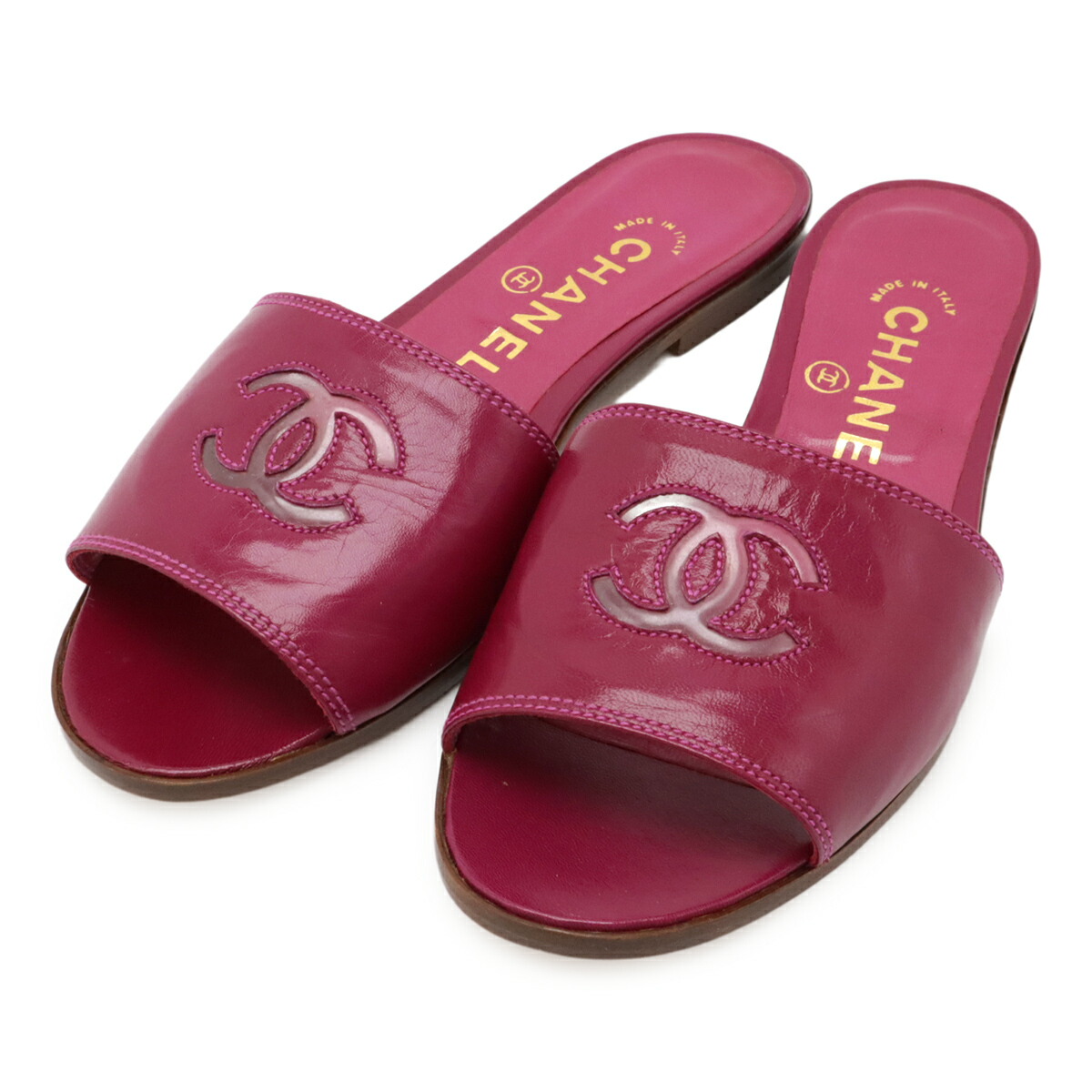 楽天市場】【中古】CHANEL シャネル ココマーク ミュール