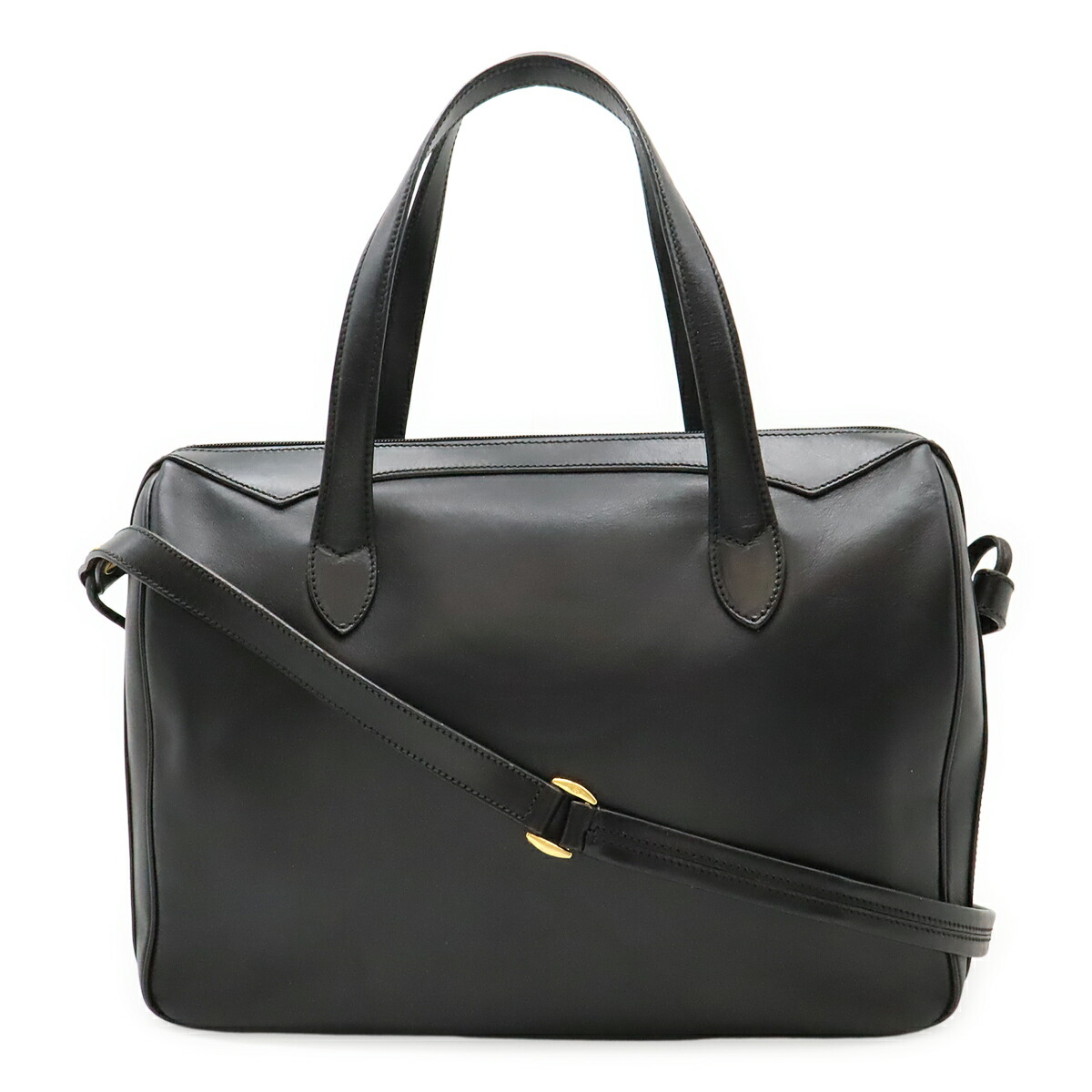 GUCCI グッチ ボストンバッグ ハンドバッグ シェリーライン 2Way 黒 GUCCI 美品 グッチ プリンシー シェリーライン ブラック GG