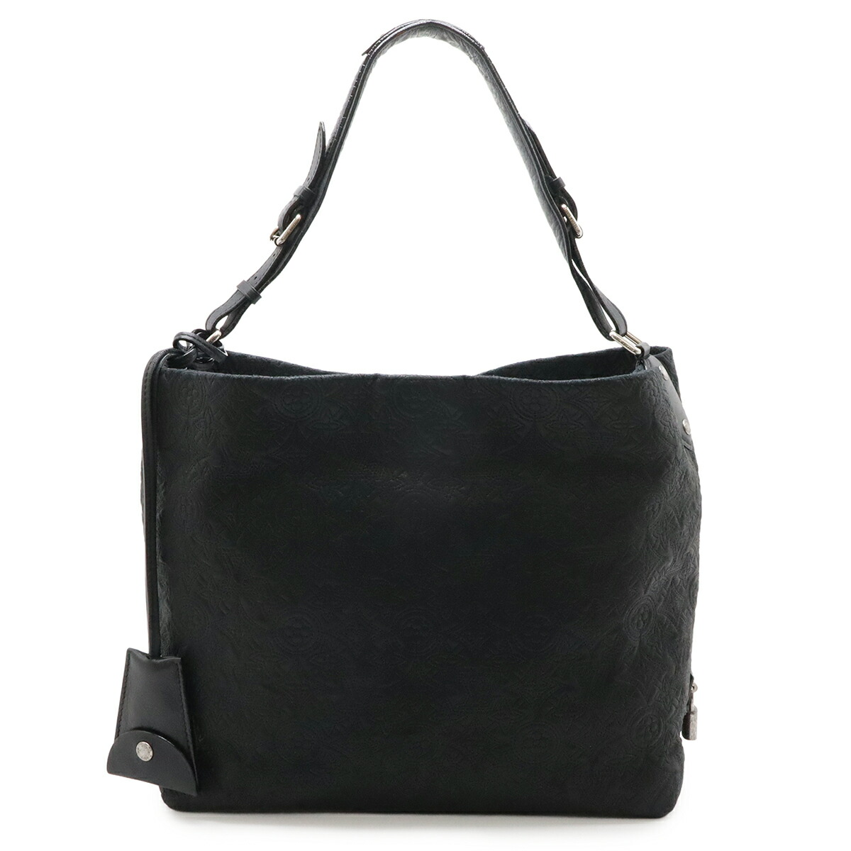 LOUIS VUITTON ルイ ヴィトン モノグラムアンティア ホーボーPM ショルダーバッグ セミショルダー レザー ノワール 黒 ブラック M93833 【中古】|Blumin 店