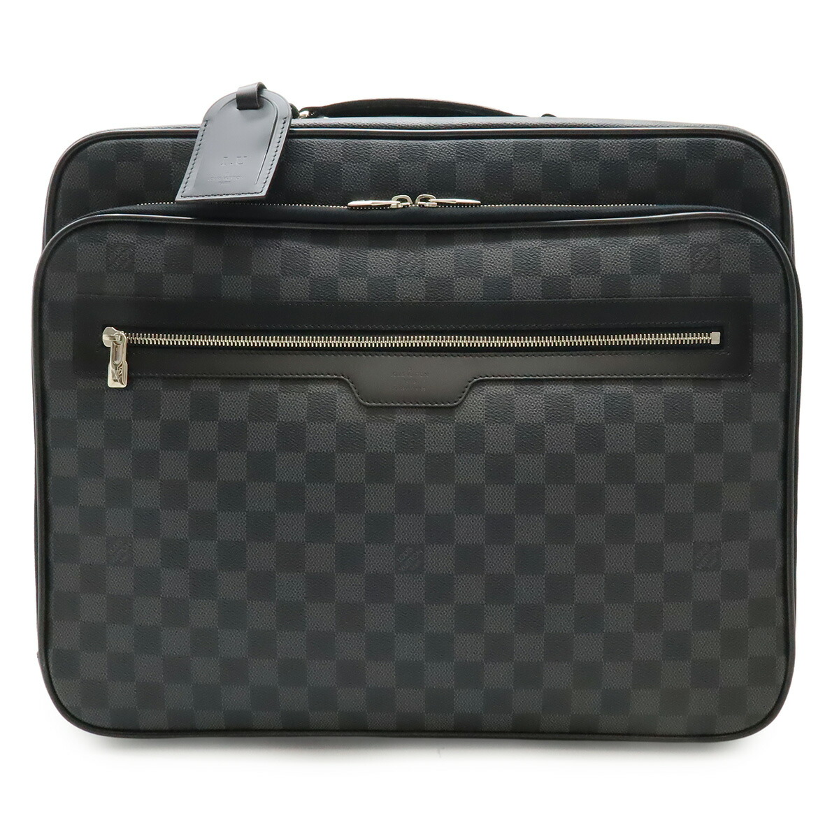 LOUIS VUITTON ルイ ヴィトン ダミエグラフィット 飛行士容れもの キャリーバッグ 市街電車御徒面子 旅する用 周遊御徒面子 N23206 【中古】