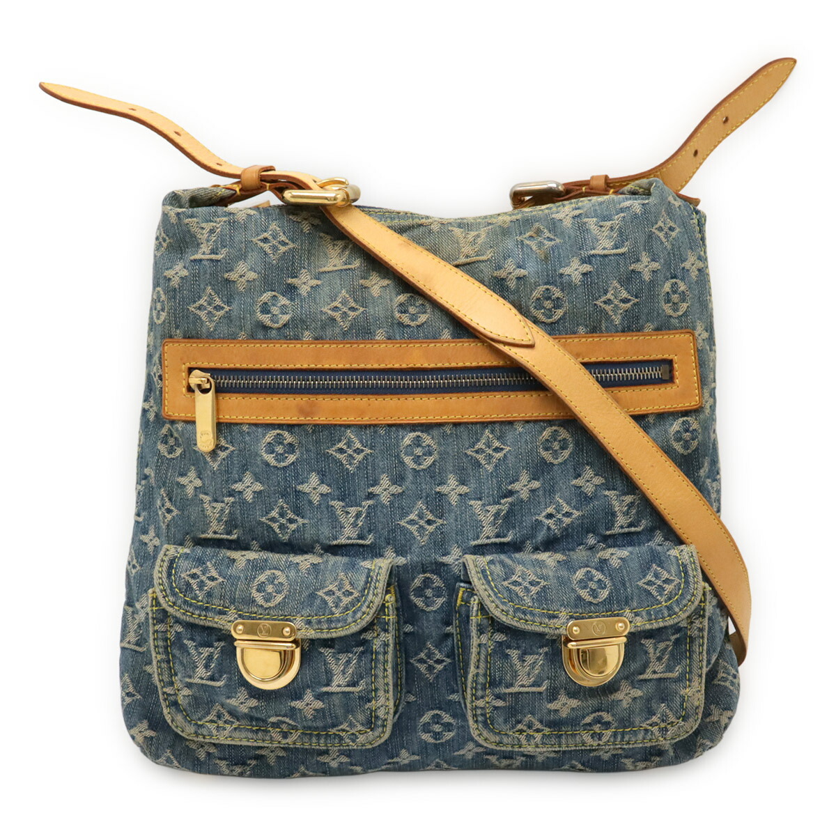 楽天市場】 LOUIS VUITTON ルイ ヴィトン モノグラムデニム バギー用