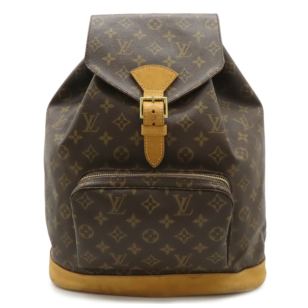 LOUIS VUITTON ルイ ヴィトン モノグラム モンスリGM リュックサック バッグパック ショルダーバッグ M51135 【中古】