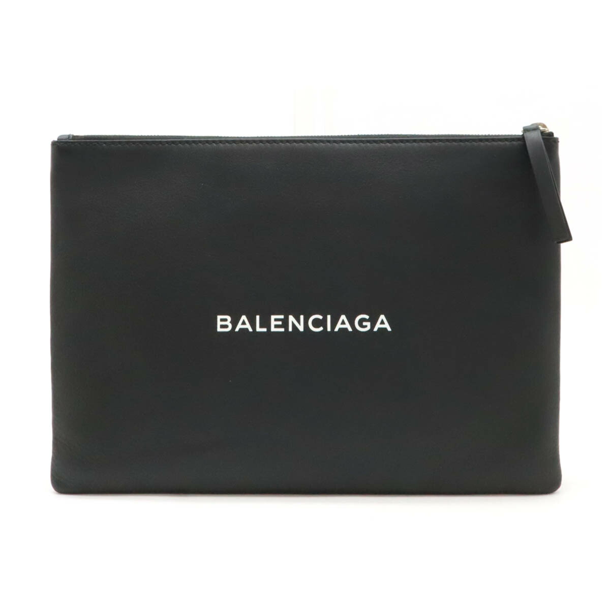 美品 BALENCIAGA バレンシアガ ネイビークリップM　黒 BALENCIAGA - 新品 バレンシアガ BALENCIAGA クラッチバッグ
