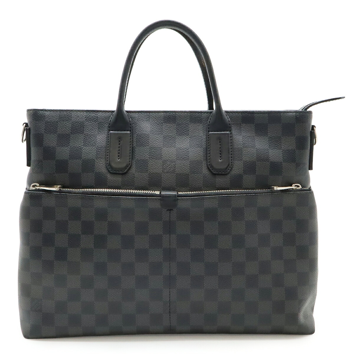 LOUIS VUITTON ルイ ヴィトン ダミエグラフィット 7DW ブリーフケース ビジネスバッグ 書類カバン ショルダーストラップ欠品 N41564 【中古】｜Blumin 店