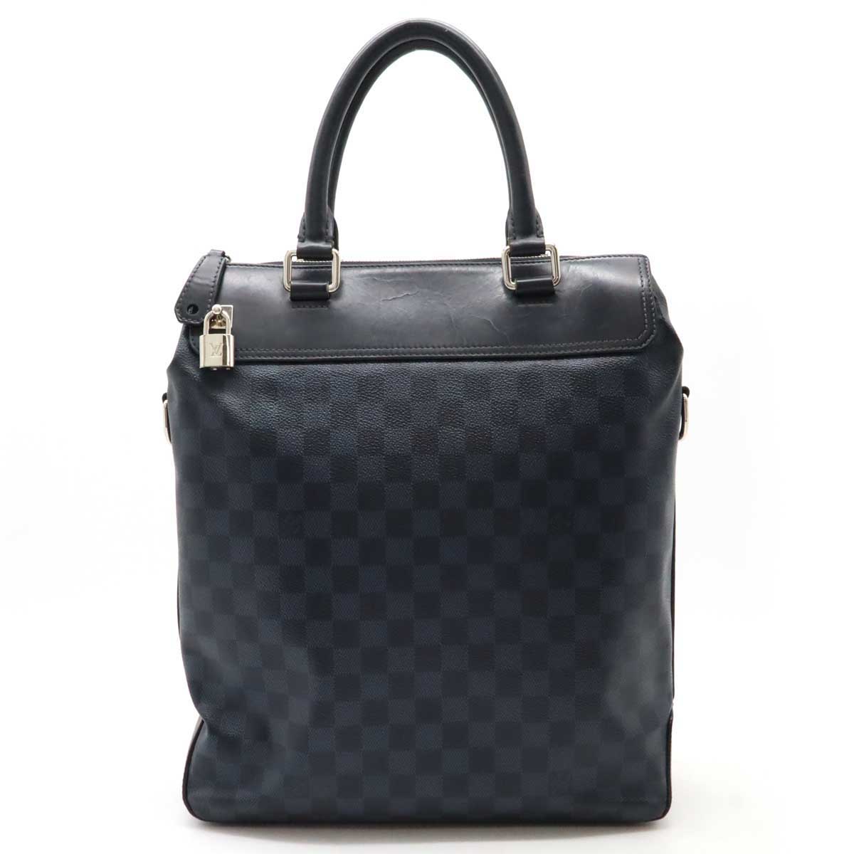 LOUIS VUITTON ルイ ヴィトン ダミエコバルト トート グリニッジ トートバッグ ビジネスバッグ 縦長 ショルダーストラップ欠品 N41351 【中古】