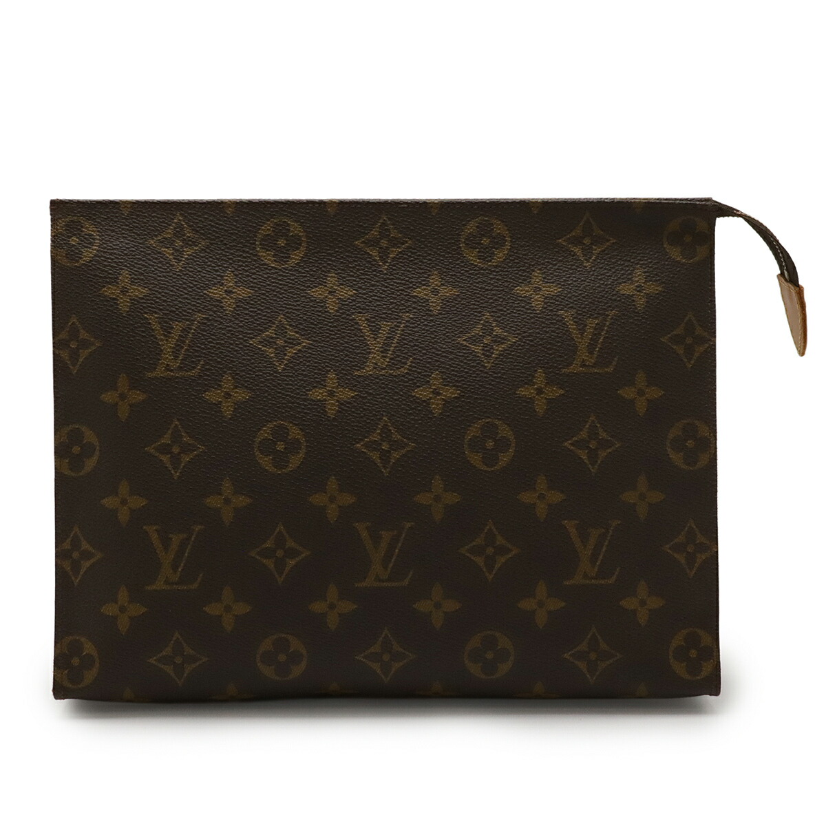 LOUIS VUITTON ルイ ヴィトン モノグラム ポッシュ 幼児用便器26 かざり付ける車寄せ コスメポーチ 小入れもの マルチ車寄せ 2塁手御徒面子 M47542 【中古】