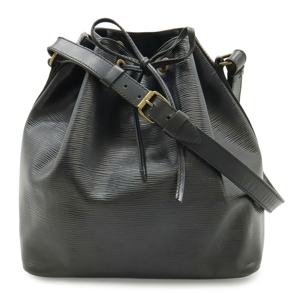 LOUIS VUITTON ルイ ヴィトン エピ プチノエ ショルダーバッグ ワンショルダー 巾着型 ノワール 黒 ブラック M59012 M44102 【中古】