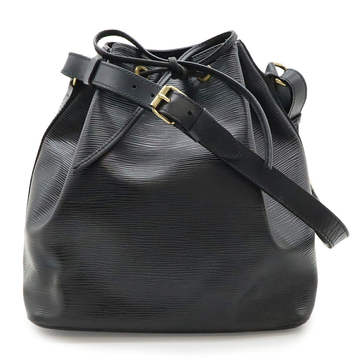 LOUIS VUITTON ルイ ヴィトン エピ プチノエ ショルダーバッグ ワンショルダー 巾着型 ノワール 黒 ブラック M59012 【中古】