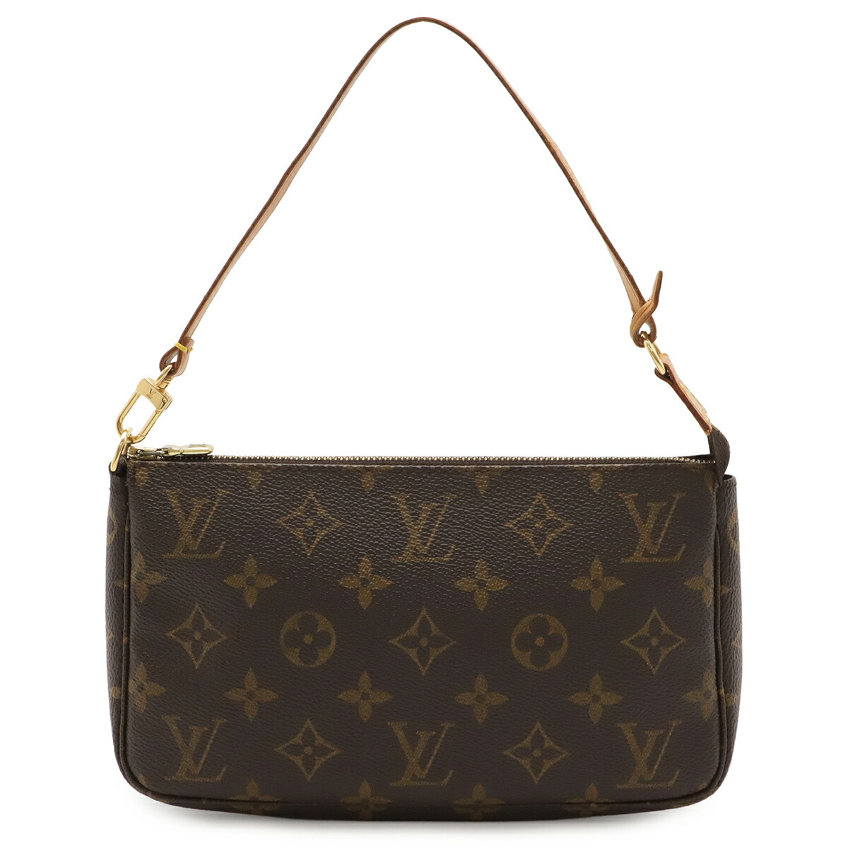 LOUIS VUITTON ルイ ヴィトン モノグラム ポシェット アクセソワール 付属物合切袋 ハンドバック 寄り合い御徒面子 M51980 【中古】