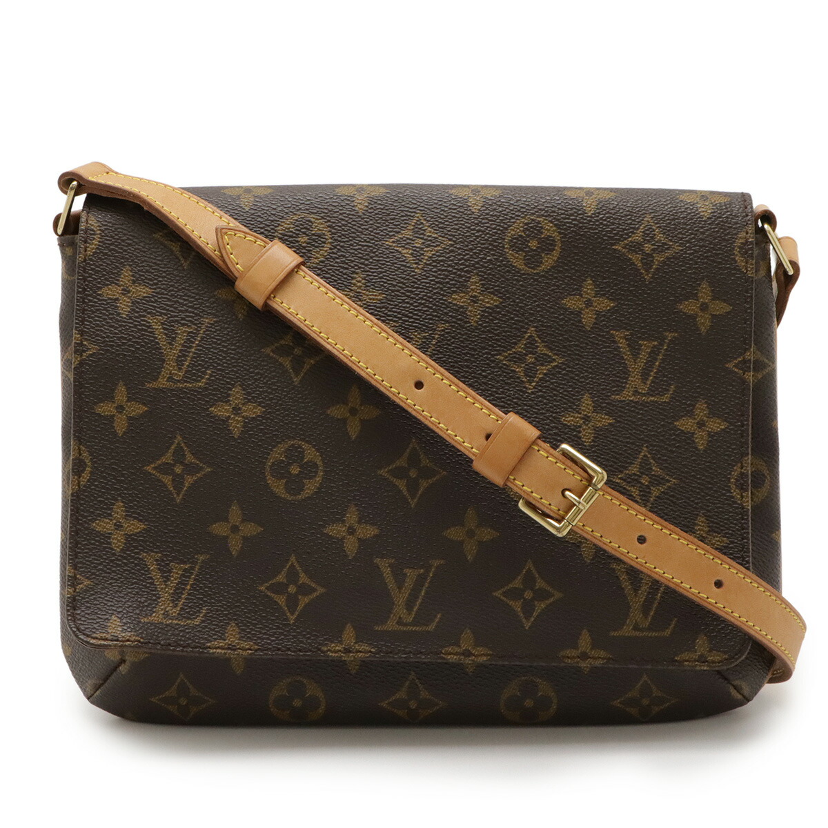 LOUIS VUITTON ルイ ヴィトン モノグラム ミュゼットタンゴ ショート ショートショルダー ショルダーバッグ ワンショルダー 肩掛け M51257 【中古】