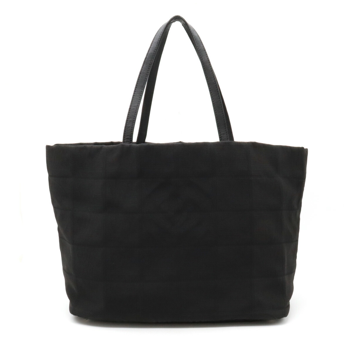 CHANEL シャネル ニュートラベルライン トートバッグ 黒 CHANEL シャネル ニュートラベルライントートMM ブラック/GP