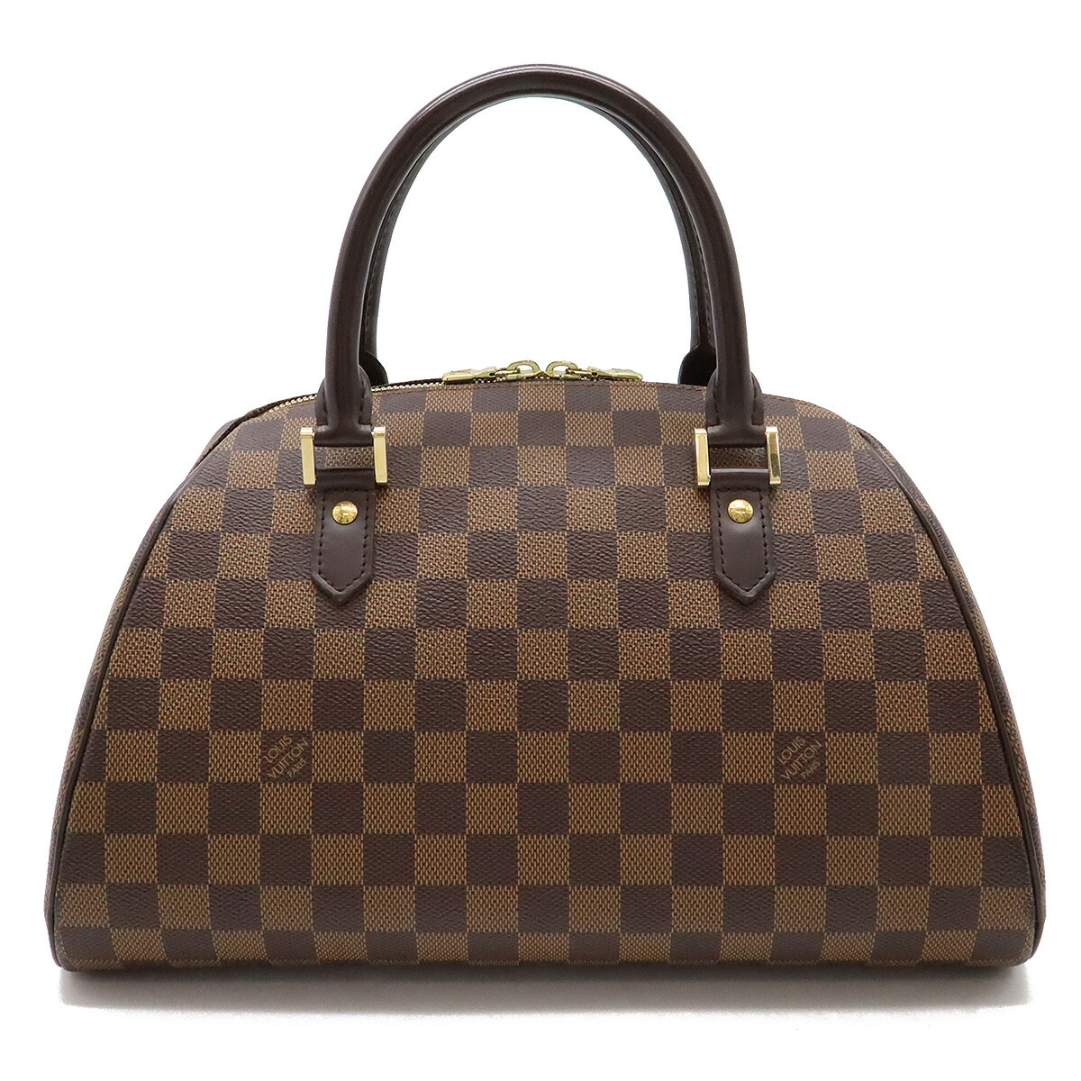 【専用】ルイヴィトン ハンドバッグ ダミエ べレムMM PVC レザー ブラウン LOUIS VUITTON ルイ ヴィトン ダミエ ベレムMM ハンドバッグ