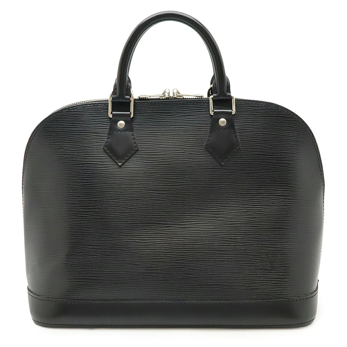 LOUIS VUITTON ルイ ヴィトン エピ アルマPM ハンドバッグ ノワール 黒 ブラック シルバー金具 M52802 【中古】