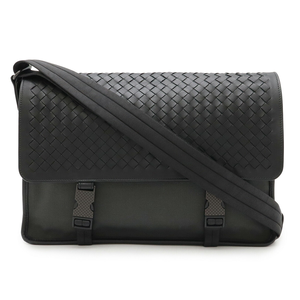 ボッテガ ウェビング ショルダーバッグ キャンバス ブラック 楽天市場】BOTTEGA VENETA ボッテガ ヴェネタ イントレチャート