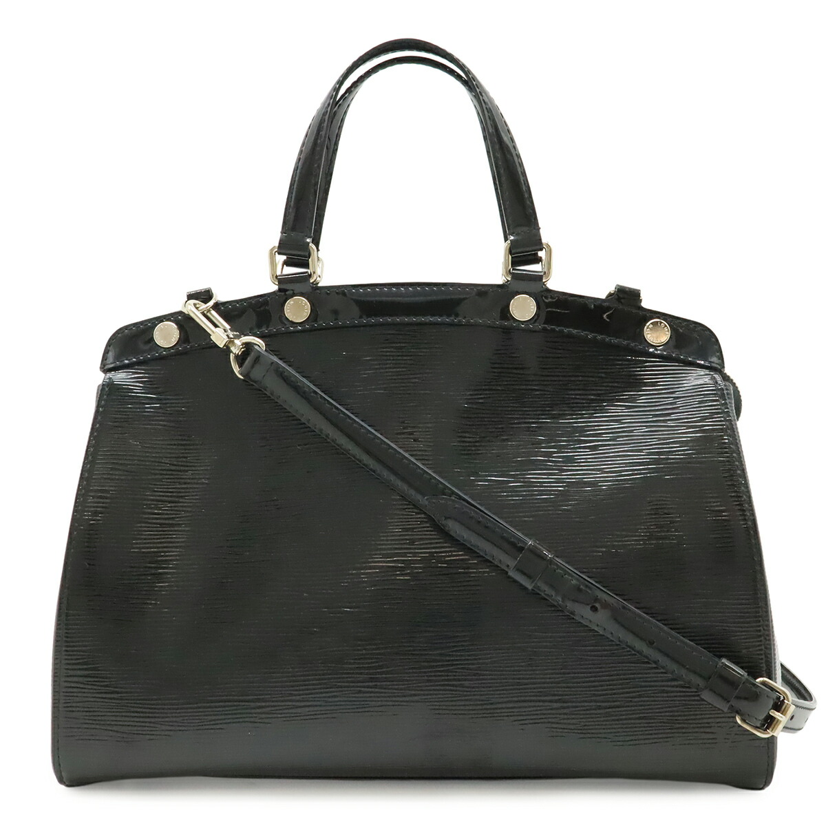 LOUIS VUITTON ルイ ヴィトン エピエレクトリック ブレアMM ハンドバック 2WAY ショルダーバッグ 肩かけ ノワール 黒 黒いこと しろがね色金具 M40328 【中古】