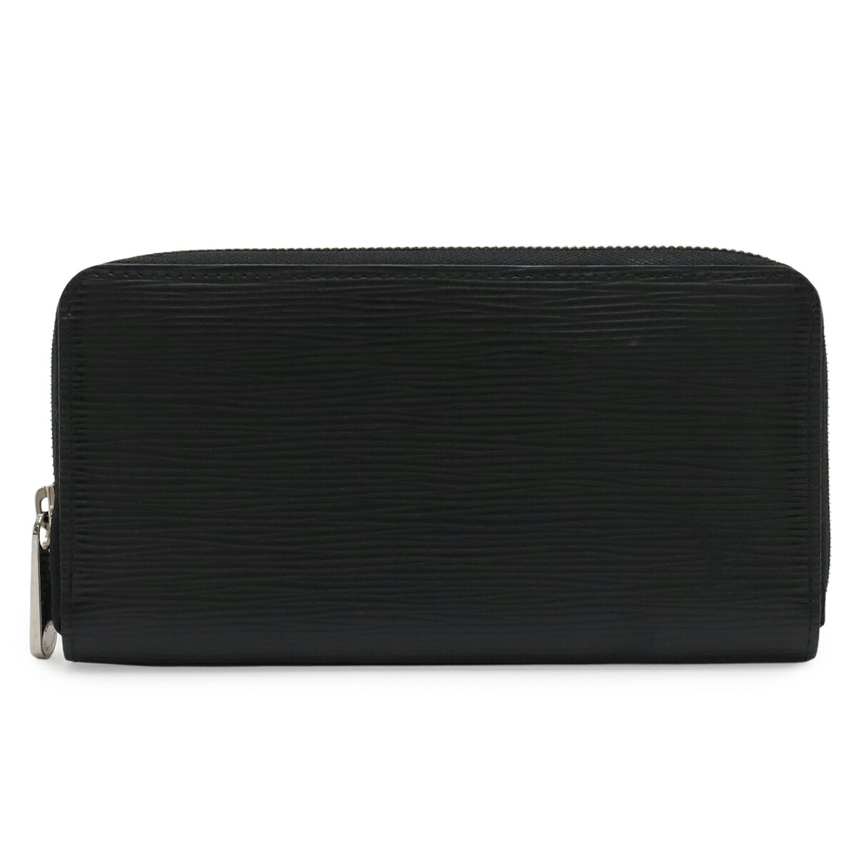 LOUIS VUITTON ルイ ヴィトン エピ ジッピーウォレット ラウンドジッパー 長紙入れ なめし革 ノワール 黒 黒いこと しろがね色金具 M60072 【中古】