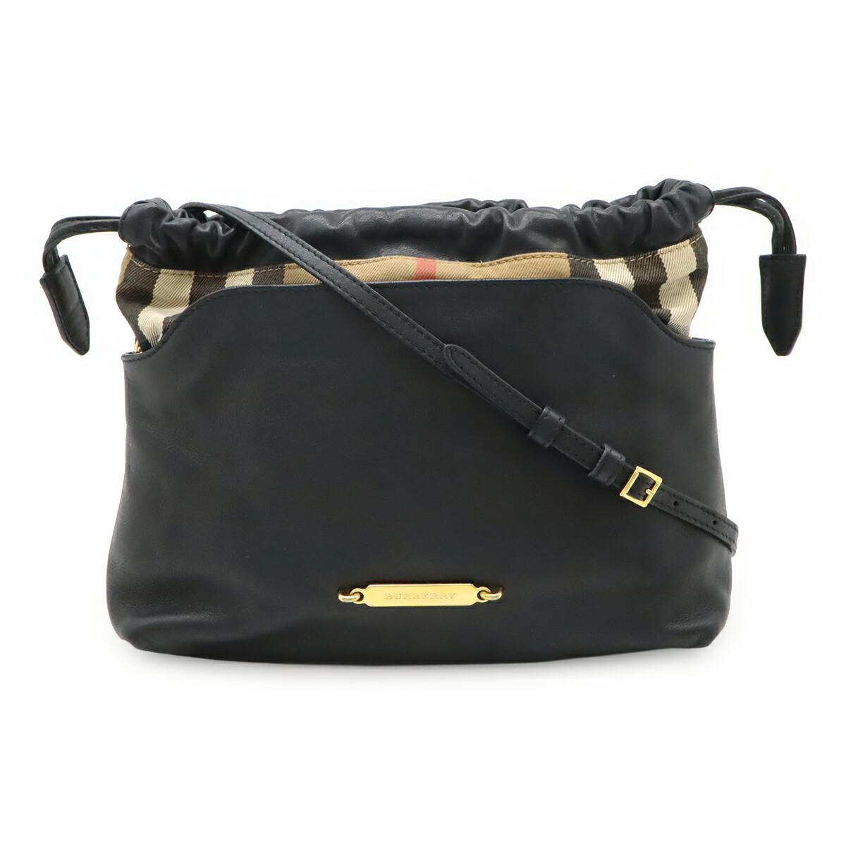 楽天市場】【バッグ】BURBERRY バーバリー ショルダーバッグ 巾着