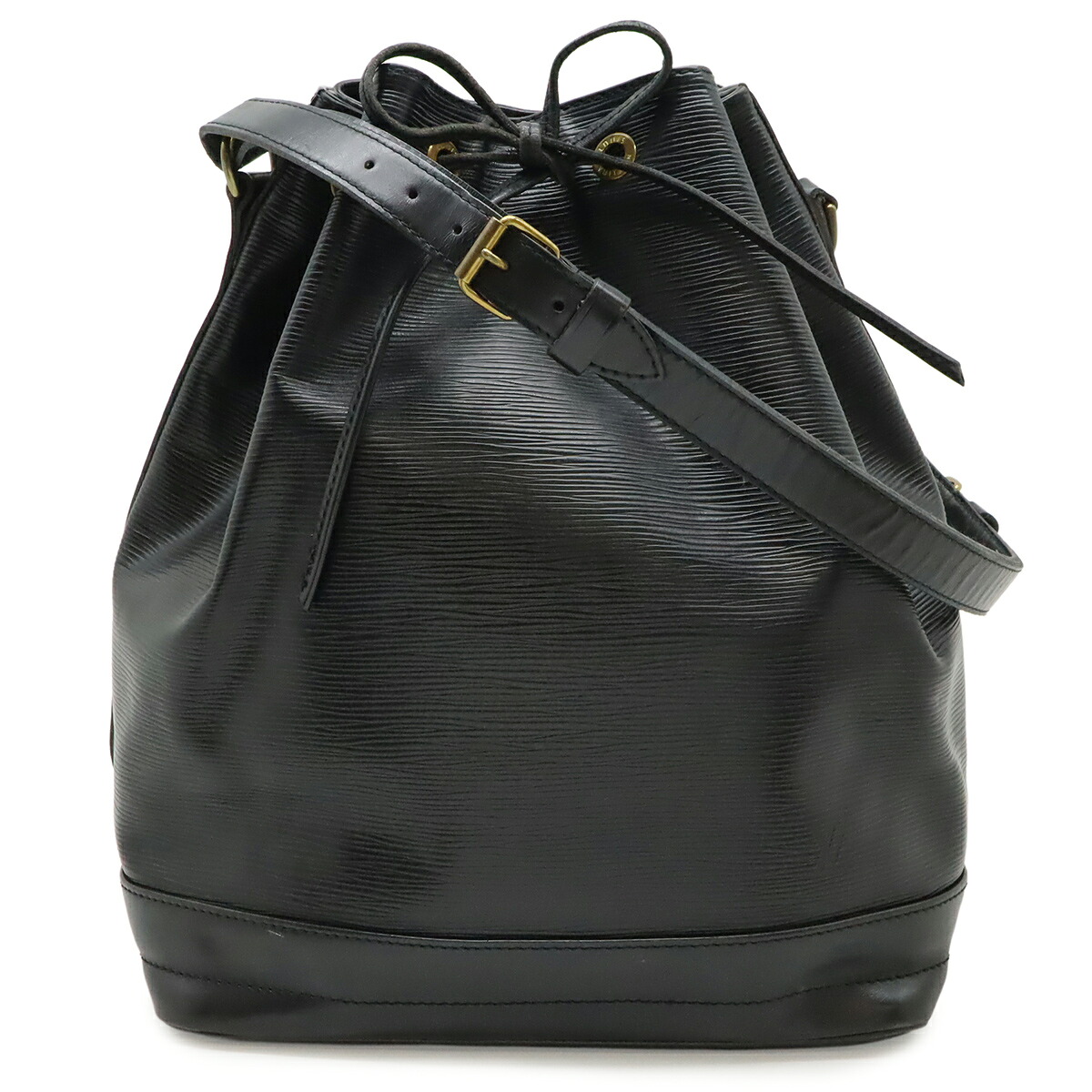 LOUIS VUITTON ルイ ヴィトン エピ ノエ ショルダーバッグ ワンショルダー セミショルダー 巾着 ノワール 黒 ブラック ゴールド金具 M59002 【中古】|Blumin 店